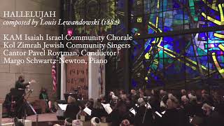 Hallelujah by Lewandowski Kol Zimrah Jewish Community Singers [upl. by Fidelia]