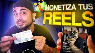 Cómo Ganar Dinero Con Tus REELS De Instagram  CÓMO MONETIZAR INSTAGRAM 💰 y GANAR DINERO [upl. by Farnham935]