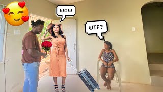 Bringing Another Woman Home To See My Girlfriend Reaction [upl. by Albertson]