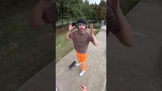 COCKIEST Skater EVER😡 skate skatepark scooter funny comedy skateboarding fun [upl. by Galliett]