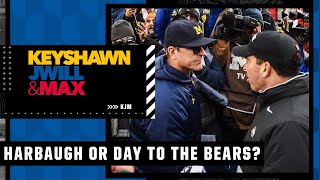 Should the Bears target Jim Harbaugh or Ryan Day as their next head coach  KJM [upl. by Ossy541]