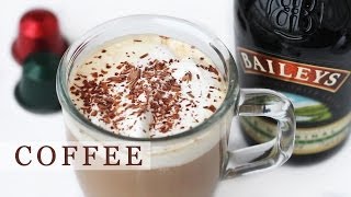 Baileys Coffee Recipe for Holidays  Irish Coffee 베일리스 아이리쉬 커피 만들기 [upl. by Lennahc]