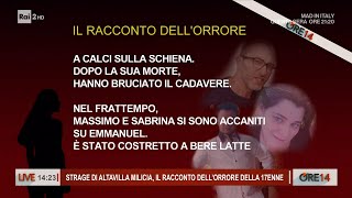 Altavilla Milicia il racconto dellorrore della 17enne  Ore 14 del 19022024 [upl. by Snave]