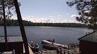 Rainy Lake smallmouth bass at Camp Narrows Lodge [upl. by Seravaj391]