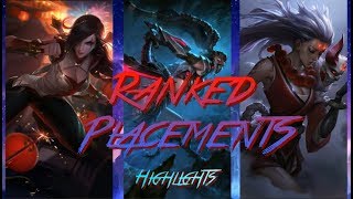 Yeyeo  Ranked Placements Highlights [upl. by Koziarz]