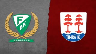 Highlights Färjestad BK  Timrå IK [upl. by Anirol]