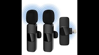 Qhot wireless lavalier microphones [upl. by Einnil]