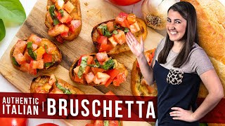 How to Make Authentic Italian Bruschetta  The Stay At Home Chef [upl. by Black845]