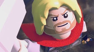 LEGO Marvel Superheroes Walkthrough Part 7  Bifrosty Reception [upl. by Norven]