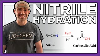 Nitrile Hydrolysis To Carboxylic Acid Mechanism  Organic Chemistry [upl. by Drarej918]