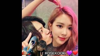 BTS BLACKPINK LOVE❤story jinsoo lisminrosekook Taennie❤ [upl. by Bonnee]