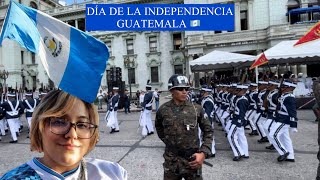 Así se vivió el DiA de la INDEPENDENCIA en Guatemala 🇬🇹😱Desfile 15 de Septiembre 2024 [upl. by Lilaj352]