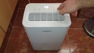 ALDI Ambiano dehumidifier 10l AN 7006460 Control Panel [upl. by Eldora]