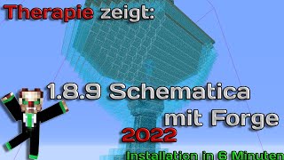 ▲GrieferGames▲189 Schematica mit Forge▲Installation 2022▲in 6 Minuten [upl. by Nomad]