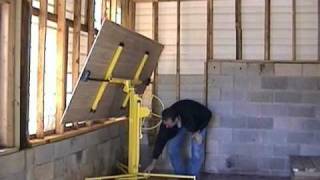 Dry Wall lift Assembly wmv [upl. by Westmoreland]