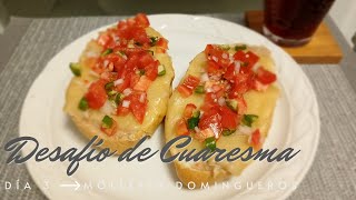 DIA 3 MOLLETES DOMINGUEROS viral cooking cuaresma [upl. by Snilloc]