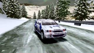 Colin McRae Rally PS1  Monte Carlo Stage 1 Charols [upl. by Ezarra380]