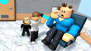 Escape The Evil Barber Shop In Roblox [upl. by Ive659]