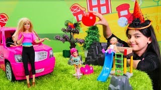 Cadı Emily ve Barbie ile eğlenceli video Çocuk videosu [upl. by Elliven]