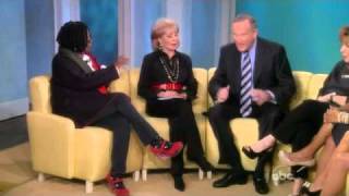 The View Whoopi amp Joy Behar Walk Off Stage During OReilly Interview [upl. by Adidnere]