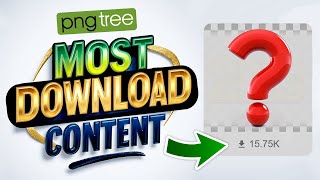 Top 10 Most Downloaded Content on PNG Tree [upl. by Neddra]