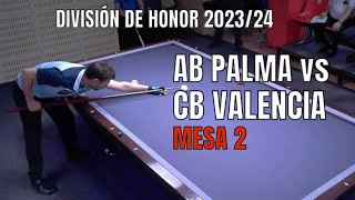 9ª J DIV HONOR AB PALMA vs CB VALENCIA  M 2  T 202324 [upl. by Siduhey698]