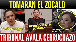 MIÉRCOLES JUSTICIA DIVINA TRIBUNAL AVALA DECISIÓN QUEDARÓN EN SHOCK FALLÓ EMBESTIDAVAN AL ZÓCALO [upl. by Westerfield]