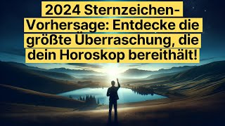 2024 Sternzeichen Vorhersage Entdecke die größte Überraschung die dein Horoskop bereithält [upl. by Leirum955]