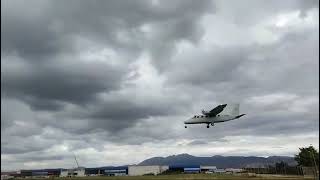 Tecnam P2012 landing [upl. by Suillenroc509]