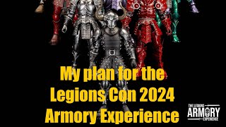 My plan for the LegionsCon 2024 Armory Experience MythicLegions FourHorsemenStudios [upl. by Ellehsim]