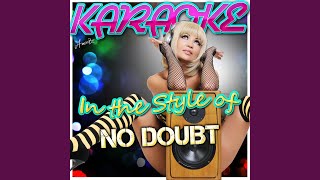 Rock Steady In the Style of No Doubt Karaoke Version [upl. by Aztiram]