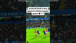 Arsenal vs Chelsea Goal Fans Reaction [upl. by Kubis]