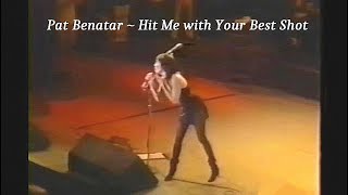 Pat Benatar  Hit Me with Your Best Shot  1982  Live Video at the US Festival Devore CA [upl. by Siramaj137]