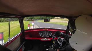 Harewood Hillclimb Aug 6th 2017 Austin Mini [upl. by Woermer]