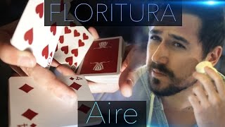 Increíble Floritura con Cartas AIRE  Cómo barajar cartas con estilo [upl. by Esbensen]