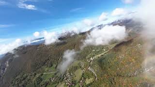 Cloud surfing  FPV fixed wing Nano Goblin [upl. by Adnov]