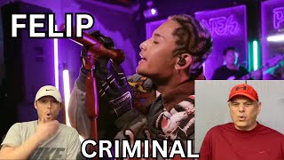 Two Rock Fans REACT To SB19 Felip Criminal [upl. by Tace810]