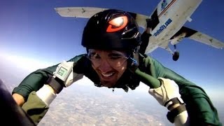 GoPro Hero 3  Skydive A License [upl. by Schug]