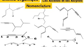 chimie organique smpcs3Nomenclature Les Alcènes et les Alcynes [upl. by Persons995]