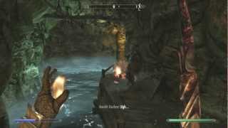 Lets Play The Elder Scrolls V Skyrim Episode 179  Brinewater Grotto [upl. by Annodahs]