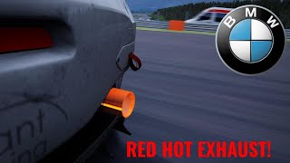 RED HOT EXHAUST  BMW Z4 GT3 Racing  Assetto Corsa [upl. by Ryhpez]