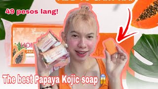 Honest Glow Papaya Kojic Soap  Review [upl. by Sesmar97]