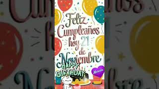 🔴Feliz y bendecido cumpleaños MI MARCELA JIMÉNEZ💐🌹💐🌹 [upl. by Ahtimat647]