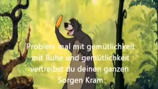 Probiers mal mit Gemütlichkeit Lyrics [upl. by Yttig]