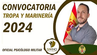 Convocatoria de Tropa y Marinería 2024 ¡Prepárate para un Futuro en el Ejército [upl. by Schaefer550]