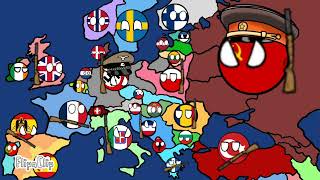 Map of Europe 1900  2024 countryballs [upl. by Sira300]