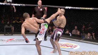 Edson Barboza vs Terry Etim Highlights Spectacular KNOCKOUT ufc mma edsonbarboza kickboxing [upl. by Marela]