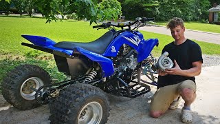 Turbo Hayabusa Raptor 700 Assembly and First Ride [upl. by Rubia]