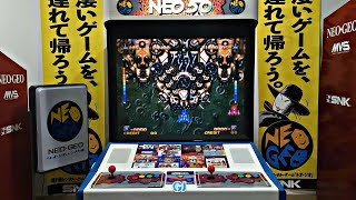 All shoot em up games Intros Neo Geo MVS in a Neo50 cabinet arcade [upl. by Ellak]