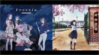 Musical Similarities  Sakura Quest  Akebis Sailor Uniform [upl. by Nauquf588]